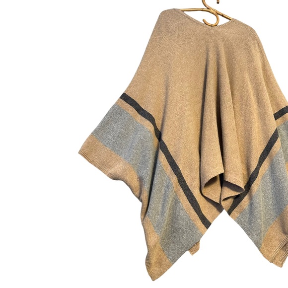 Velvet Graham & Spencer | Harper Open Front Poncho Cape Cardigan Size XS/S - Picture 7 of 10
